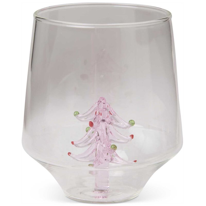 Kip&Co Tickled Pink Christmas Tumbler Glass 2P Set image number 0